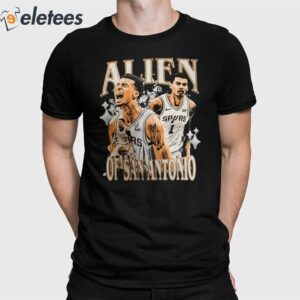 Victor Wembanyama Alien Of San Antonio Shirt