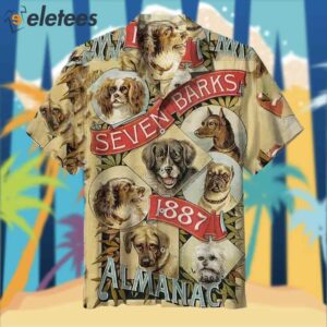 Vintage Seven Barks Almanac 1887 Hawaiian Shirt
