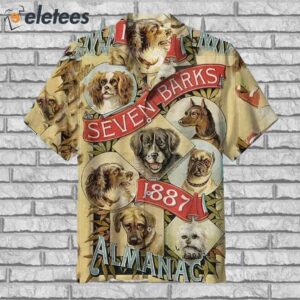 Vintage Seven Barks Almanac 1887 Hawaiian Shirt1