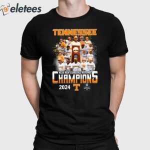 Vols NCAA Men’s Baseball National Champions 2024 Shirt