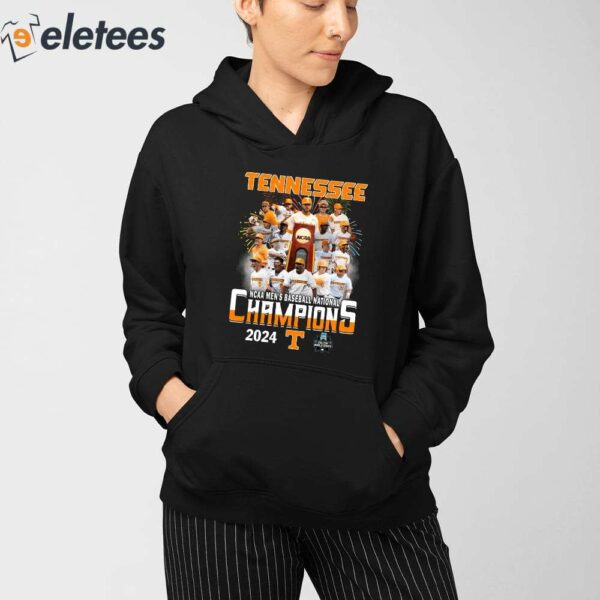 Vols NCAA Men’s Baseball National Champions 2024 Shirt