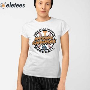 Volunteers 2024 Men's Baseball College World Series Champions Shirt