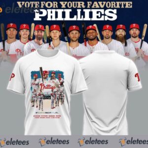Vote Phillies 2024 All Star Game Shirt