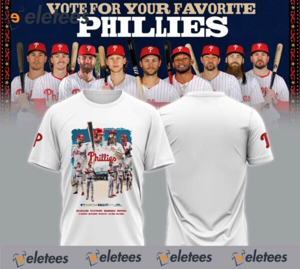 Vote Phillies 2024 All-Star Game Shirt