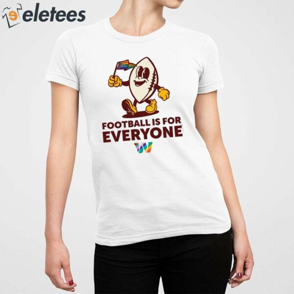 Washington Football Is For Everyone Pride 2024 Shirt