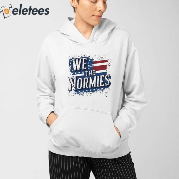 We The Normies American Flag Shirt