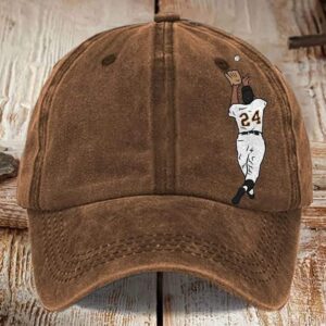 Willie Mays The Say Hey Kid Print Hat