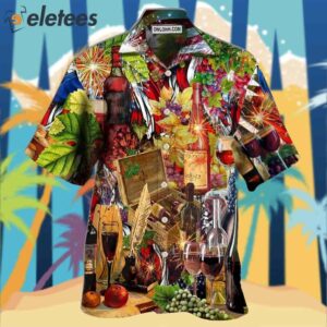 Wine Better For You Independence Day Hawaiian Shirt