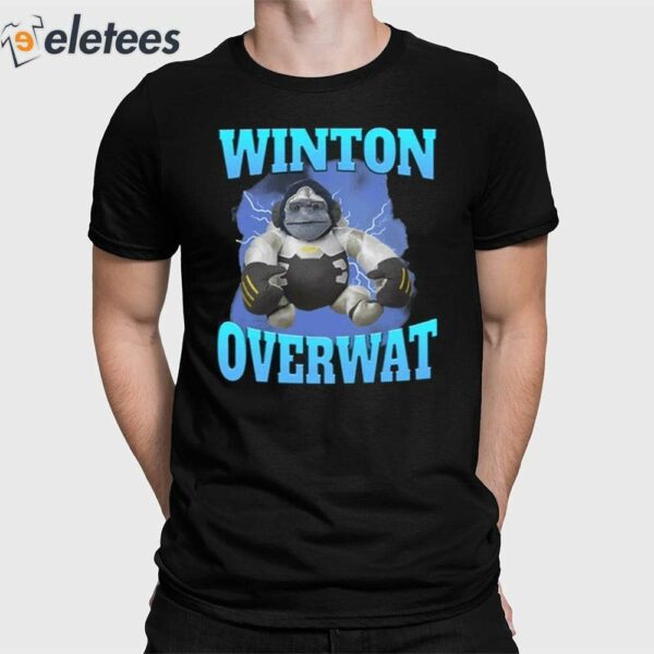 Winston Overwat Funny Overwatch Meme Shirt
