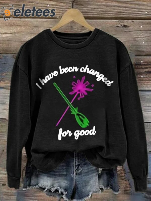 Women’s I Have a Chance to Do Good Witch Print Crew Neck Sweatshirt