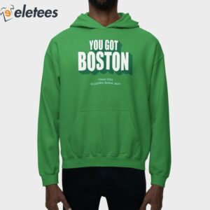 You Got Boston Finals 2024 Td Garden Boston Mass Shirt 4