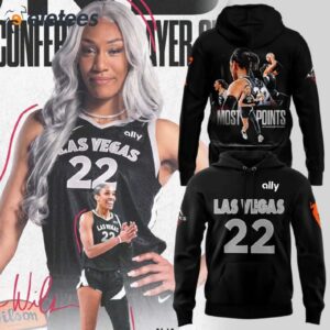 Aja Wilson Most Points In Franchise History Hoodie