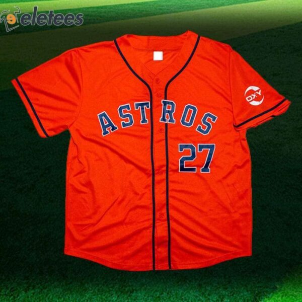 Astro Jose Altuve Replica Orange Jersey Giveaway 2024