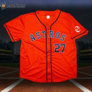 Astro Jose Altuve Replica Orange Jersey Giveaway 2024