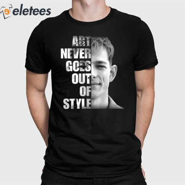 Best Of Mike Faist Donaldson Art Never Goes Out Of Style Shirt