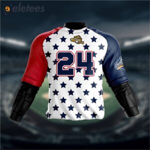 Birmingham Bloomfield Beavers 4th of July Specialty Jersey Giveaway 20241