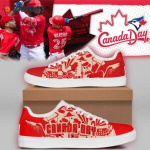 Blue Jays Canada Day Shoes