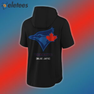 Blue Jays City Connect Short Sleeved Hoodie Giveaway Night 20241