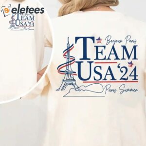 Bonjour Paris Team USA 24 Paris Summer Sweatshirt 2