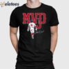 Boston Baseball 16 Jarren Duran Behind Signature MVJD Shirt