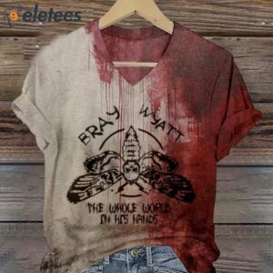 Bray Wyatt The Whole World In His Hands Bloody Halloween Shirt