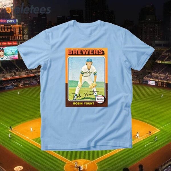 Brewers Robin Yount T-shirt Giveaway 2024