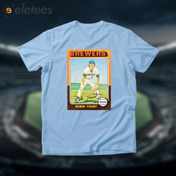 Brewers Robin Yount T-shirt Giveaway 2024