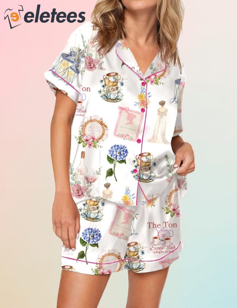 Bridgerton Lady Satin Pajama Set