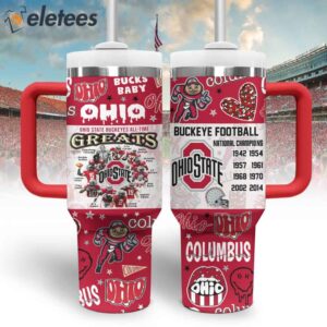 Buckeyes All Time Greats Stanley Tumbler