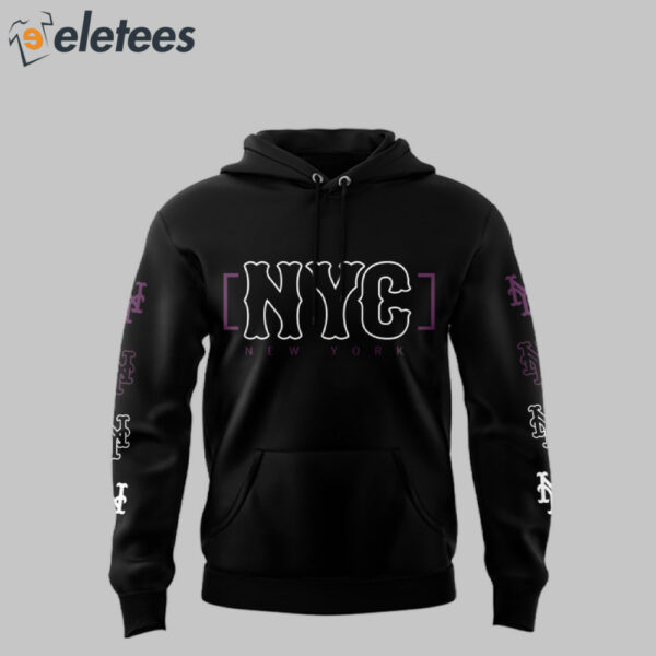 City Connect NY Mets Black Hoodie