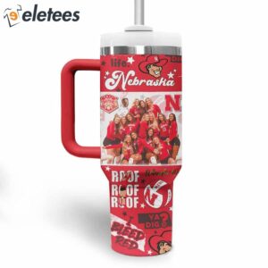 Cornhuskers 5 Time National Champs Stanley Tumbler2