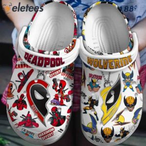 Deadpool and Wolverine Clogs