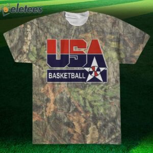 Devin Booker Usa Basketball Camo Shirt