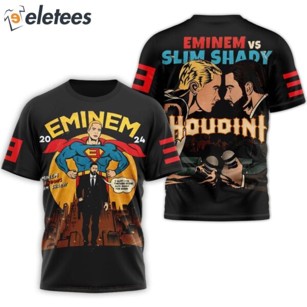 Eminem Vs Slim Shady Houdini Shirt