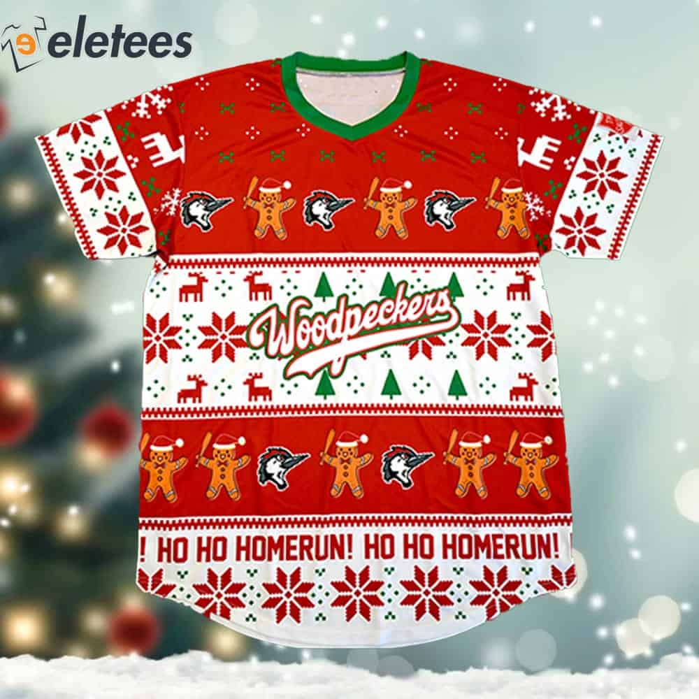 Fayetteville Woodpeckers Christmas Sweater Jersey Giveaway 2024