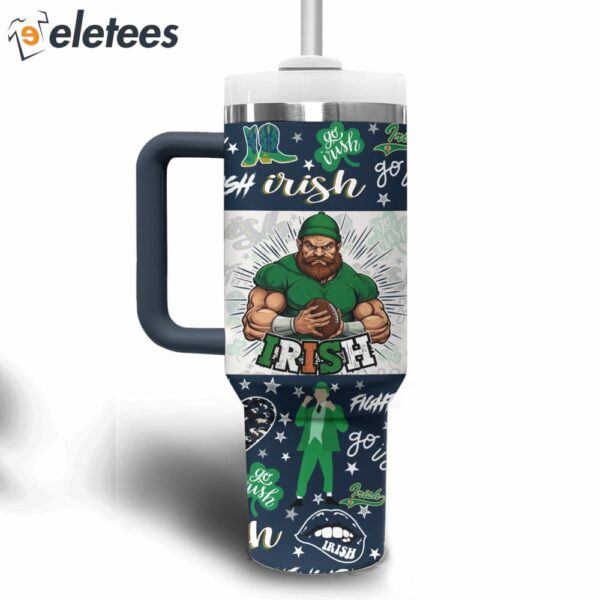 Fighting Irish 11-Time Football National Champions Stanley Tumbler