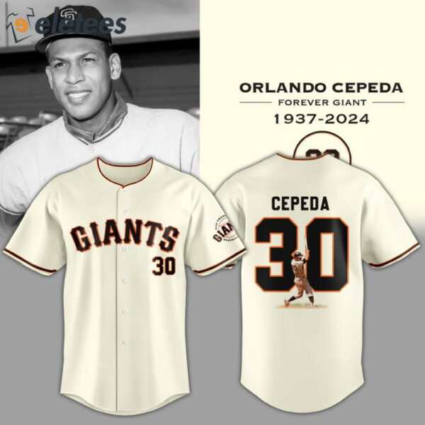 Giants Orlando Cepeda Jersey