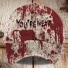 Halloween Bloodstain You’re Next Print Baseball Cap