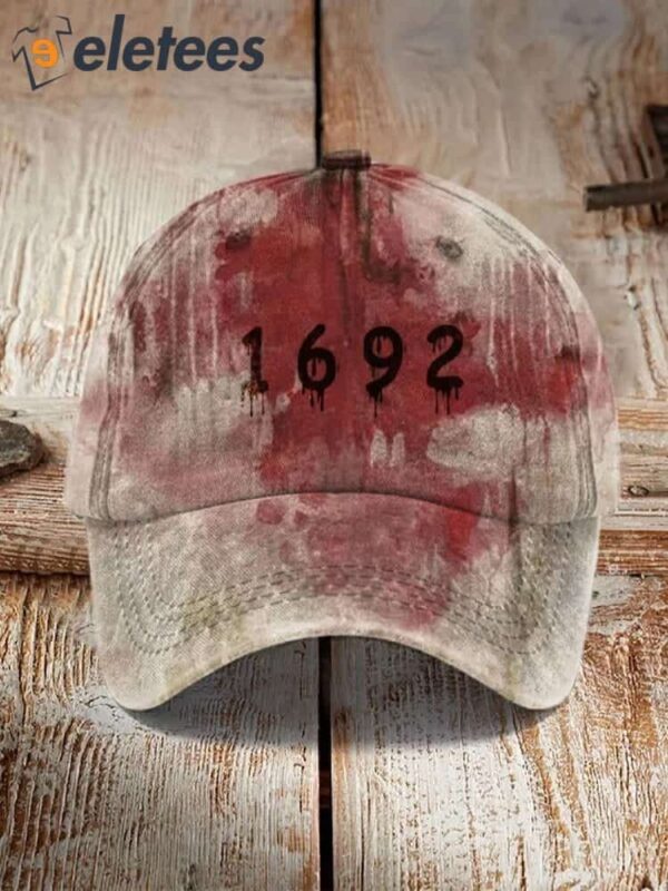 Halloween Bloody 1692 Print Hat