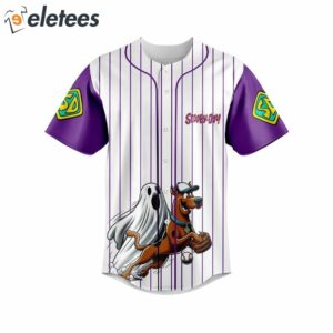 Happy Halloween Scooby Doo Custom Name Baseball Jersey1