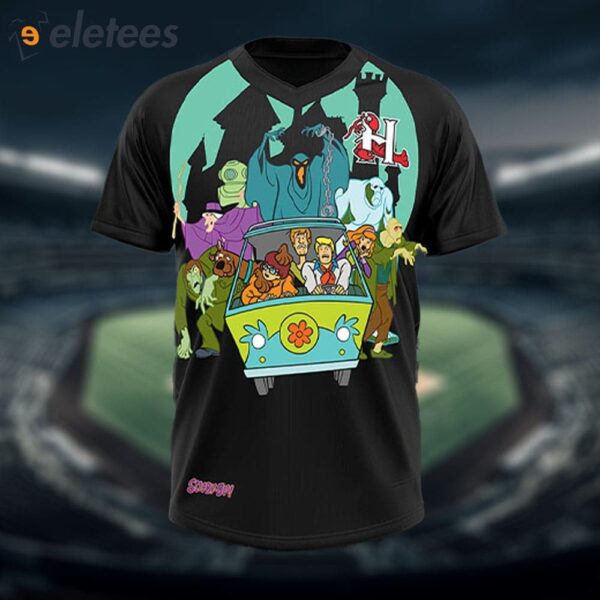 Hickory Crawdads Scooby-Doo Jersey Giveaway 2024