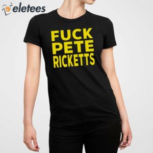 Jamie Bonkiewicz Fuck Pete Ricketts Shirt 2
