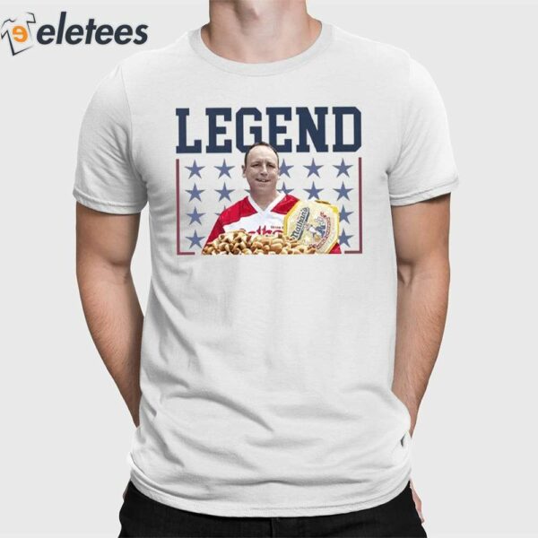 Joey Chestnut Legend 4th Of July Shirt