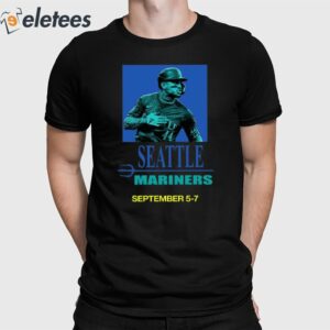 Julio Rodriguez Mariners September 5-7 Shirt