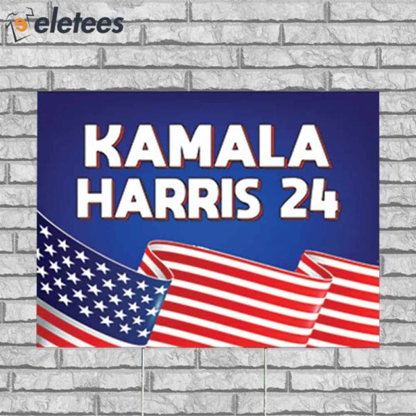 Kamala Harris 2024 President Yard Sign