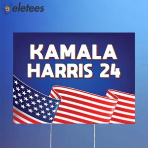 Kamala Harris 2024 President Yard Sign1