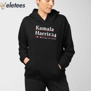 Kamala Harris 24 Courage Not Courtesy Shirt 3