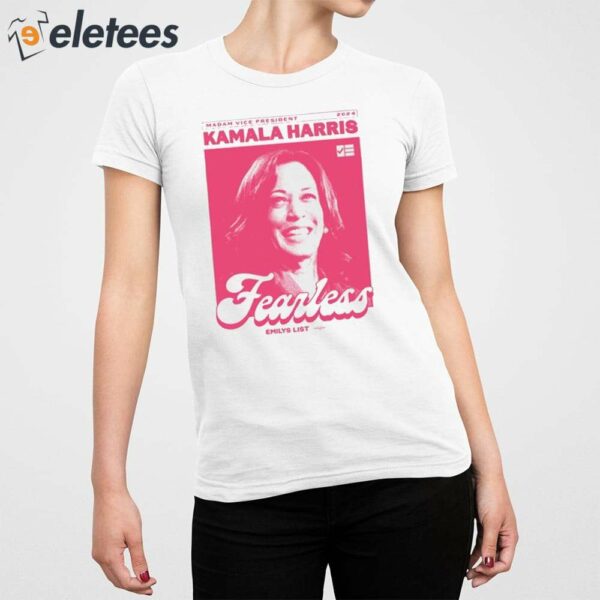 Kamala Harris Fearless Emily’s List Shirt