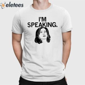 Kamala Harris I'm Speaking Graphic Shirt