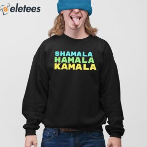 Kamala Harris Shamala Hamala Kamala Shirt 4
